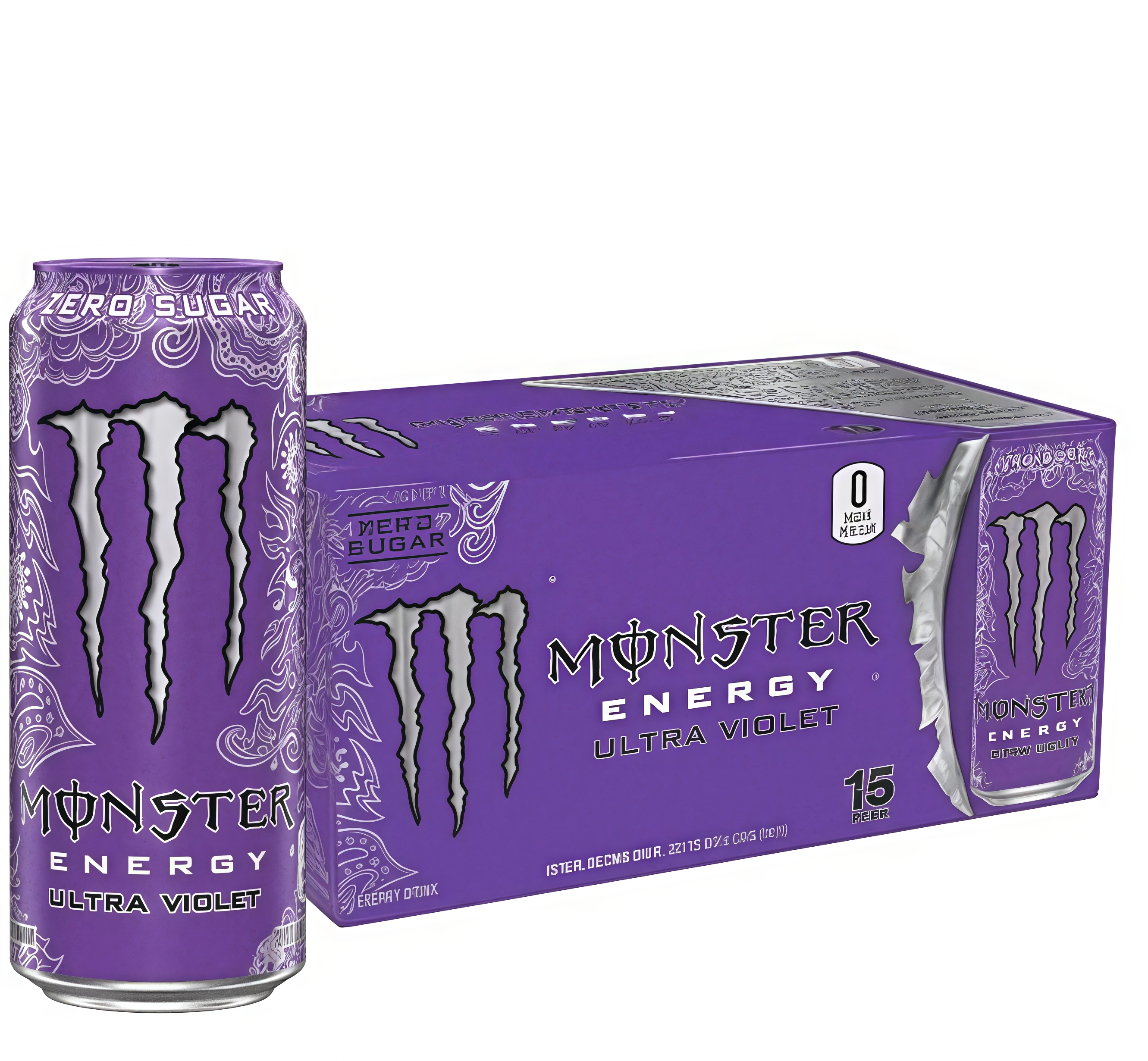 Zero Calorie Ultra Energy Drink, 16 Ounce (15-Pack)